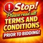 Please Review ALL Terms & Conditions