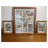 Needle Point Wall Decor