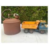 Gas Can and Toy Truck