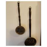 Embossed Metal Wall Plates 26 and 19 inches