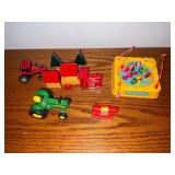 Vintage Game Die Cast Tractors