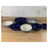 Blue & White Serving Bowls