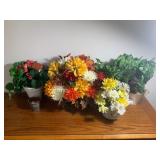 Large Lot of Artificial Flowers