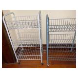 Rolling Wire Shelves-2 in the lot