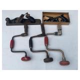 Hand Drills and Wood Plane