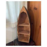 Wooden Boat Shelf