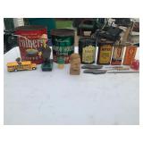 Cans and Advertising Lot