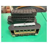 Cast Iron Train Cars