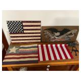 Patriotic Home Decor Lot
