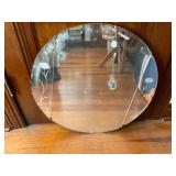 Primitive Round Mirror