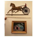 The Smithy Picture and Horse and Sulky