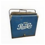 Pepsi Cola Painted Metal Cooler
