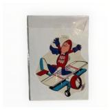 NOS Budman Budweiser Stickers Lot of 2