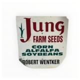 Jung Farm Seeds Single Sided Plastic Sign