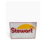 Stewart Seed Single Sided Metal Sign