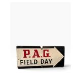 PAG Field Double Sided Sign