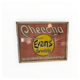 Evans Beverage Cloth Lithograph