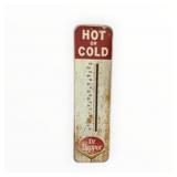 Dr. Pepper Thermometer Painted Sign