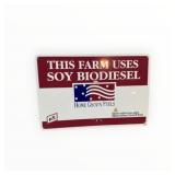 FS Biodiesel Painted Metal Sign