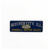 Smaltz Ford License Plate Topper Beecher City, IL