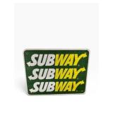 Subway Interstate Single Sided Sign