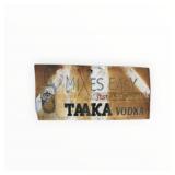 Tanaka Vodka Painted Metal Sign