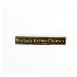Railway Express Agency Porcelain Sign