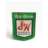 S&H Double Sided Painted Metal Sign