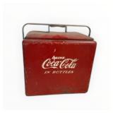 Coca Cola Cooler Painted Metal