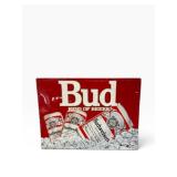 Budweiser Beer Single Sided Metal Sign