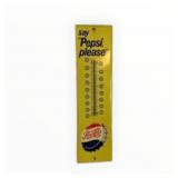 Pepsi Painted Metal Thermometer