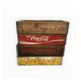 RC Coke Pepsi and Dr Pepper Soda Crates