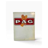 PAG Feeds Single Sided Masonite Sign
