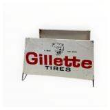 Gillette Tire Stand Painted Metal