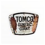 Tomco Seed Sign Single Sided Embossed