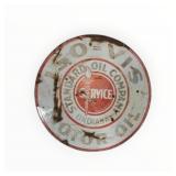 Standard Oil Company Double Sided Porcelain Sign