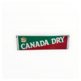 Canada Dry Ginger Ale Single Sided Cooler Sign