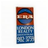 ERA Real Estate Painted Metal Sign