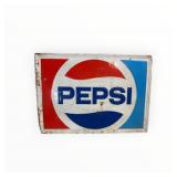 Pepsi Single Sided Painted Metal Sign