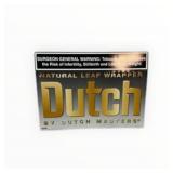Dutch Masters Cigar Single Sided Embossed Sign