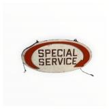 Special Service Double Sided Wood Hanging Sign