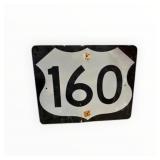Highway 160 Reflective Interstate Sign