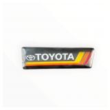 Toyota Embossed Metal Sign