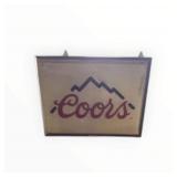 Large Coors Lighted Sign