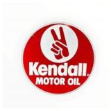 Kendall Motor Oil Painted Metal Sign
