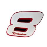 Large 3d Budweiser Dale Jr #8 Plastic Sign