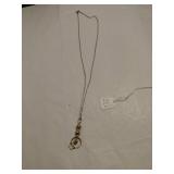Sterling Silver Necklace With Charm