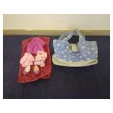 American Girl Bag with Clothes