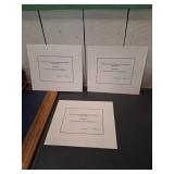 Three Signed and numbered Game Commission Prints