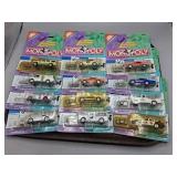 12 Monopoly Die-Cast Vehicles